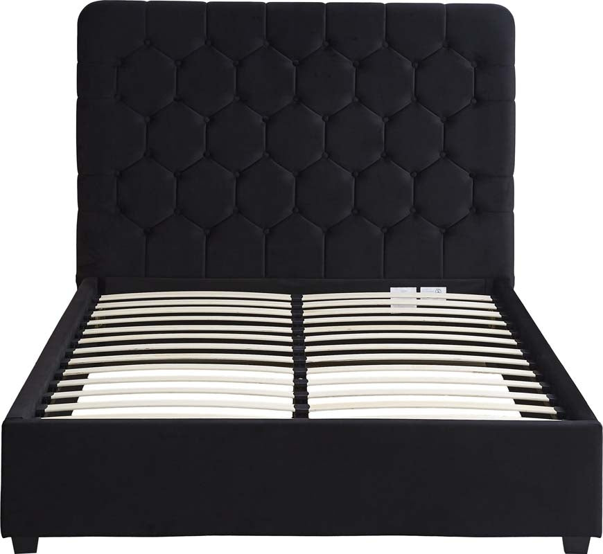 Mansion Black King Size Bed Frame