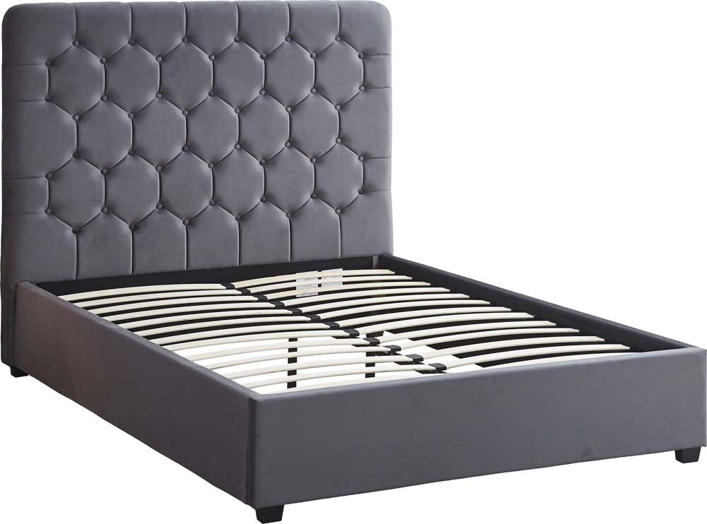 Mansion Grey Double Bed Frame
