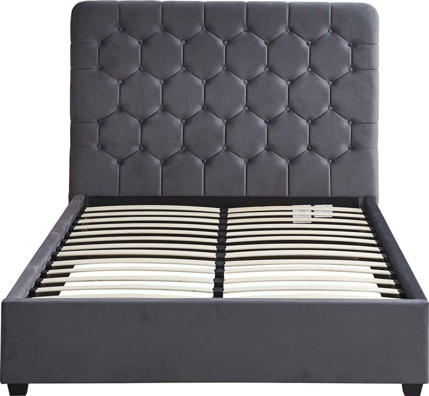 Mansion Grey Double Bed Frame