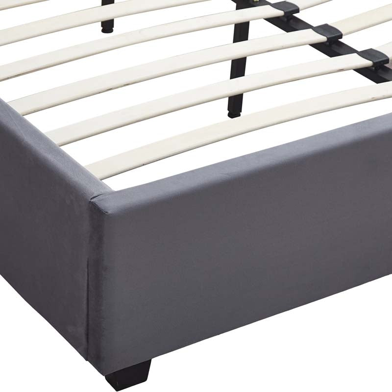 Mansion Grey Double Bed Frame