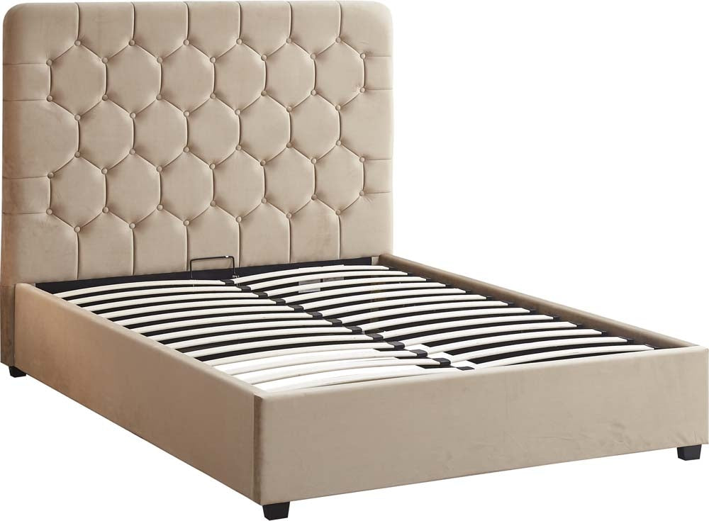 Mansion Fawn King Size Ottoman Bed Frame