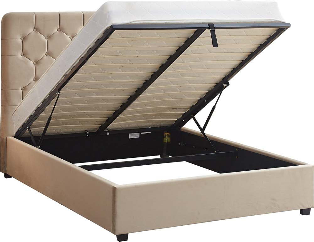 Mansion Fawn King Size Ottoman Bed Frame