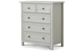 Malvern Dove Grey 3+2 Drawer Chest