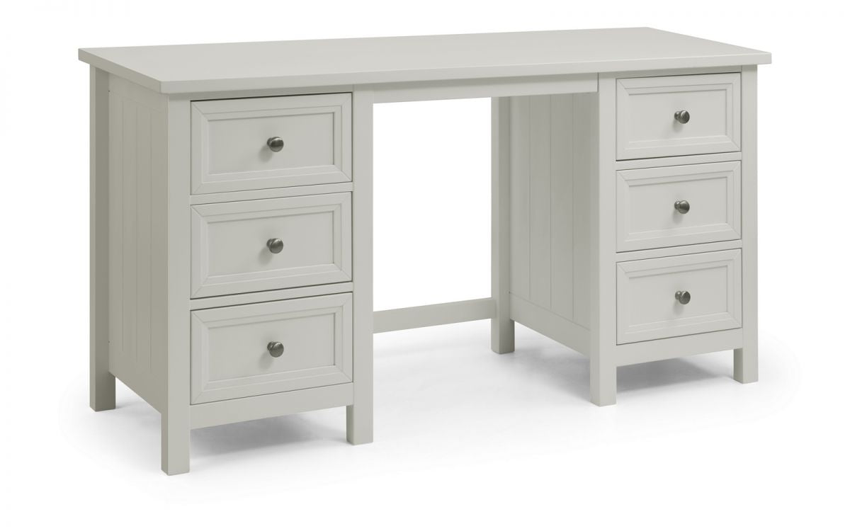 Malvern Dove Grey 6 Drawer Dressing Table