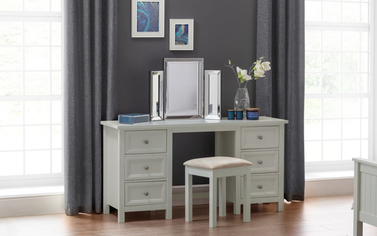 Malvern Dove Grey Stool