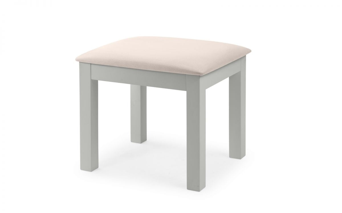 Malvern Surf White Stool
