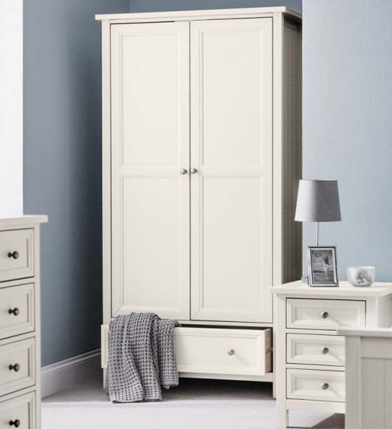 Malvern Surf White 3 Drawer Chest