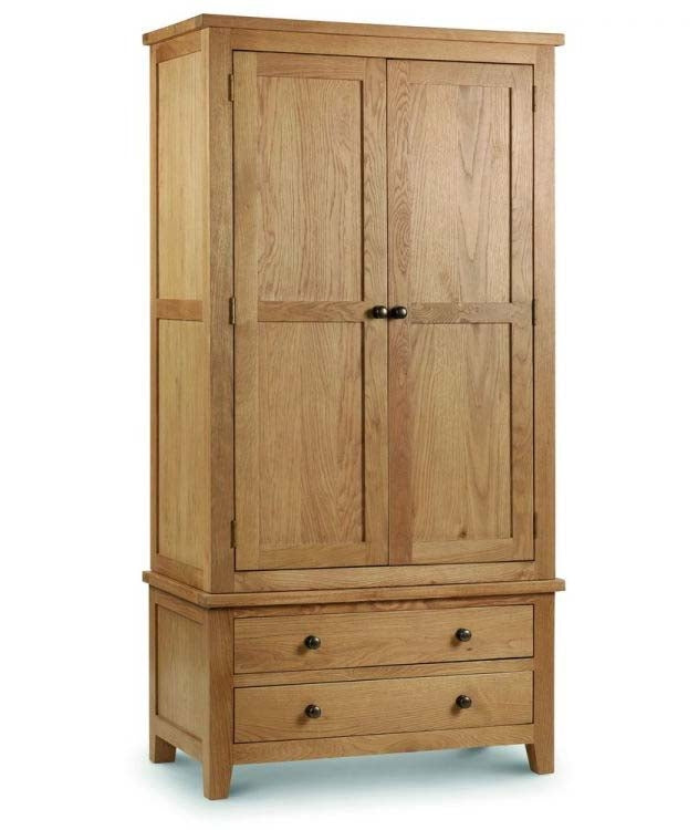 Marlowe Oak 2 Door Combi Wardrobe