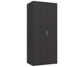 Marston Anthracite Oak 2 Door Wardrobe