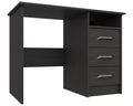 Marston Anthracite Oak 3 Drawer Dressing Table