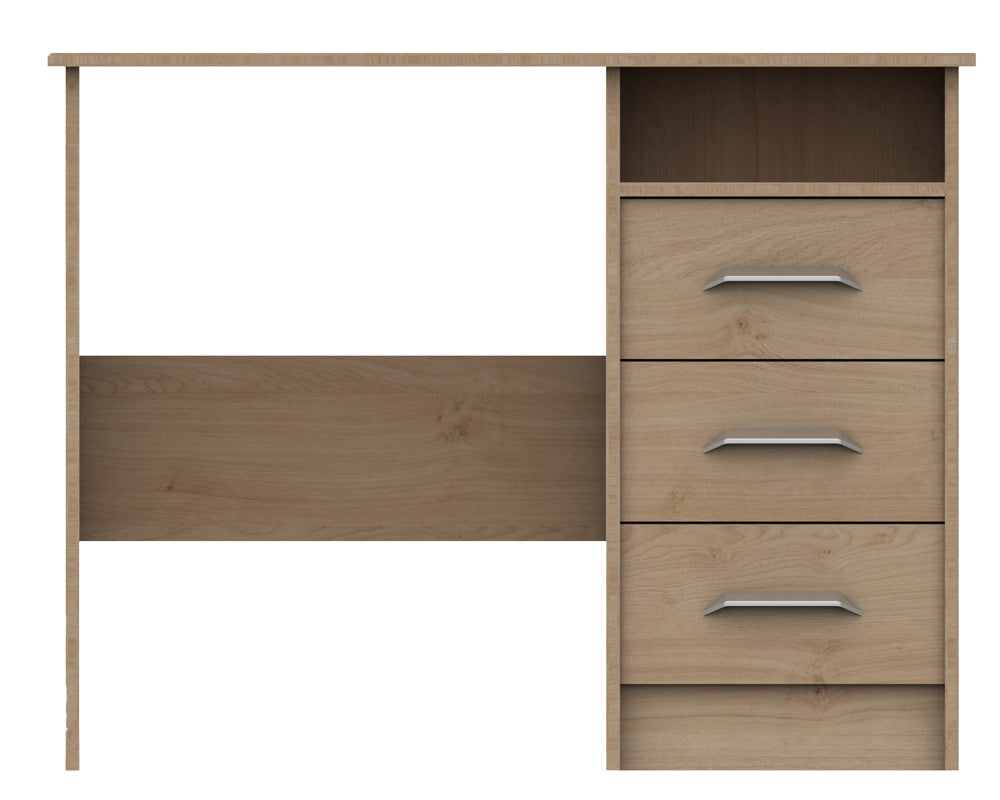 Marston Oak 3 Drawer Dressing Table