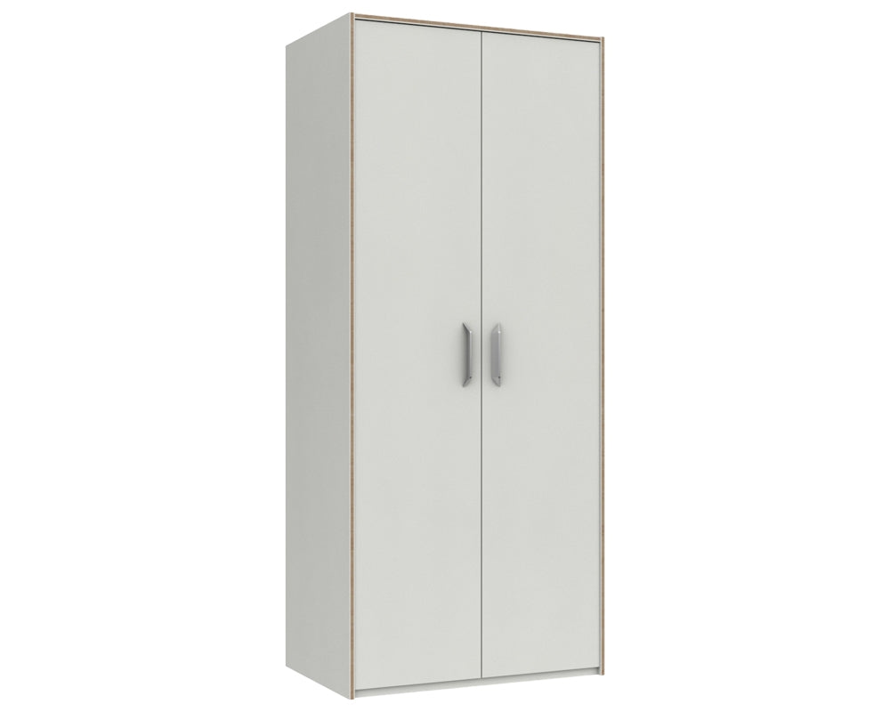 Marston White 2 Door Wardrobe