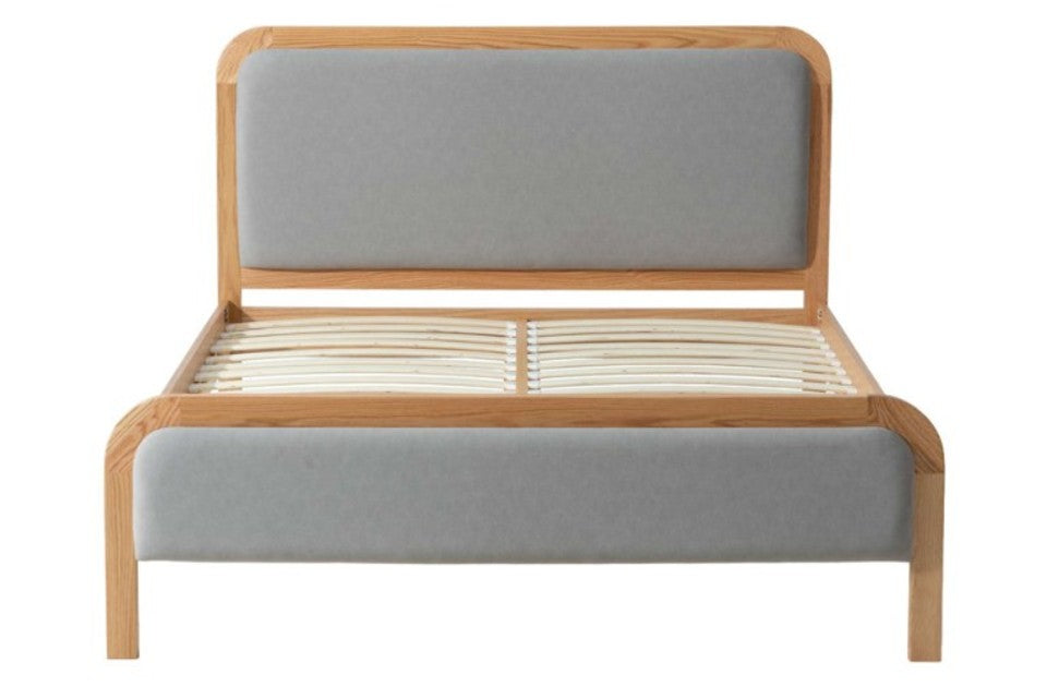 Martin Oak Bed Frame front view