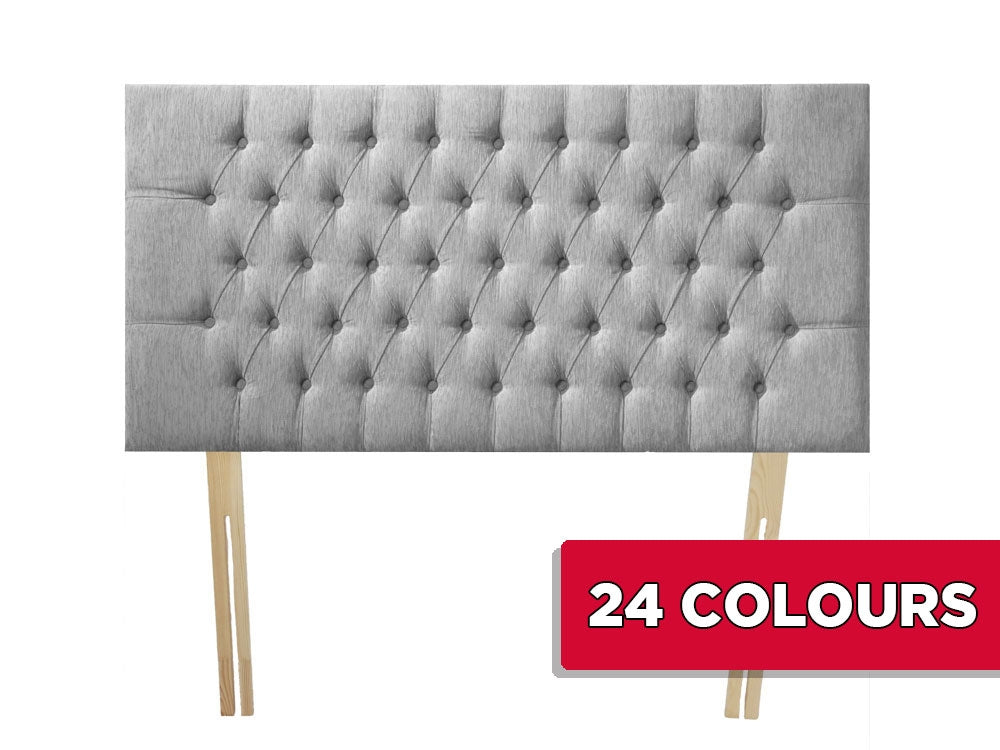 Romantic Mayfair Strutted Single Headboard