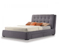 May Grey Fabric King Size 4 Drawer Bed Frame