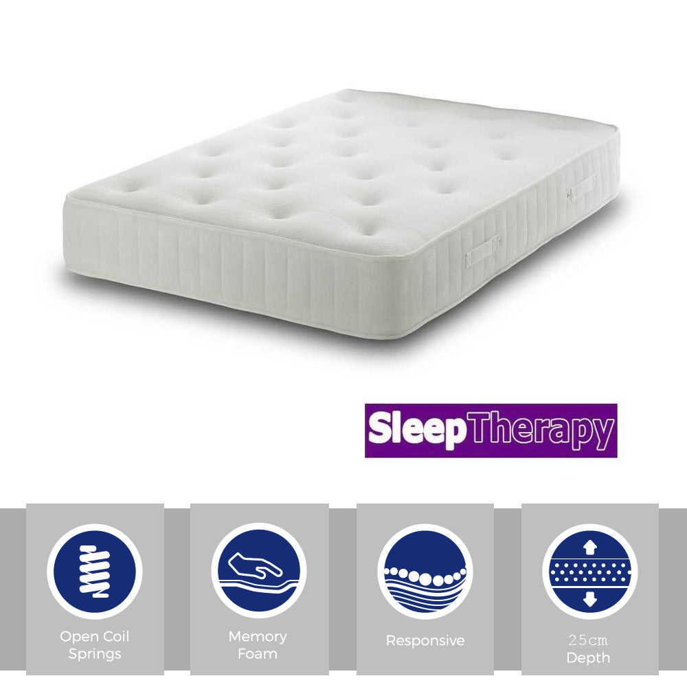 Sleeping Therapy Memory Master Three Quarter (3/4) Mattress