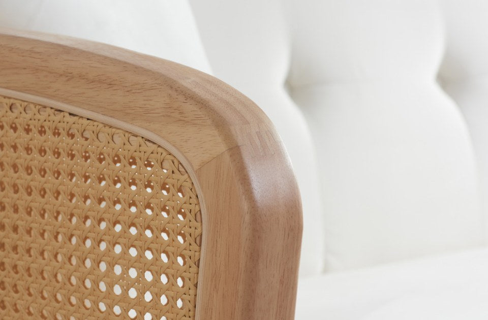 Milly Sofa Bed rattan detail
