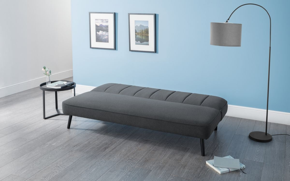 Mira Grey Linen Sofa Bed