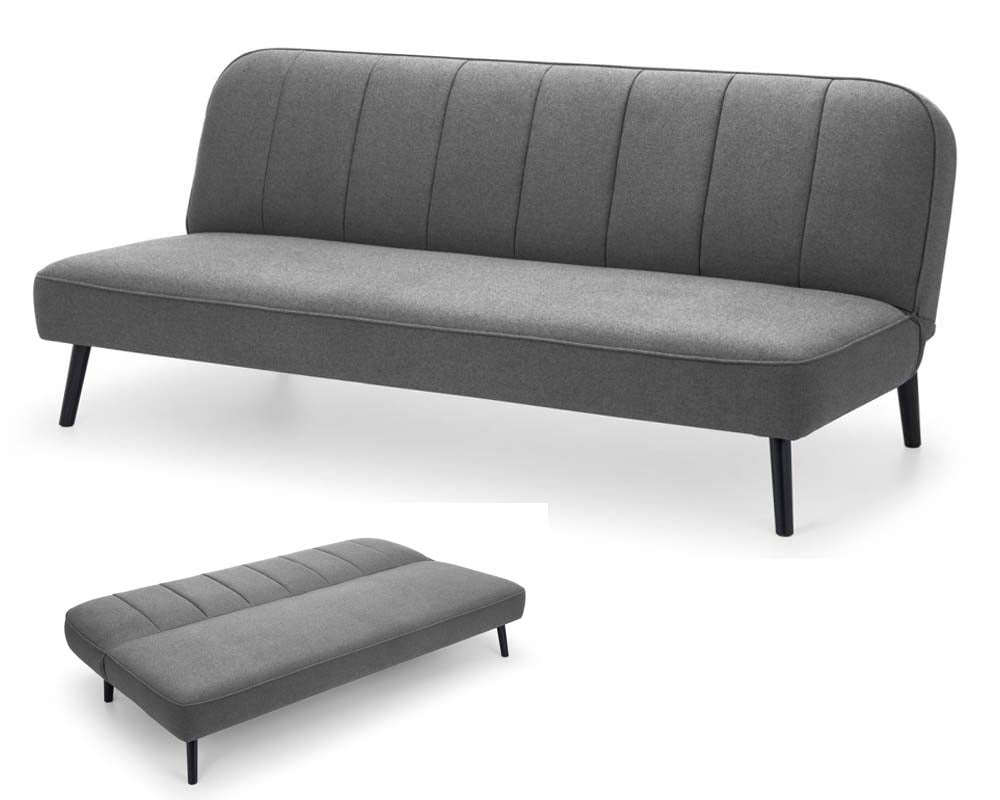 Mira Grey Linen Sofa Bed