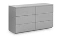 Montage Grey High Gloss 6 Drawer Chest