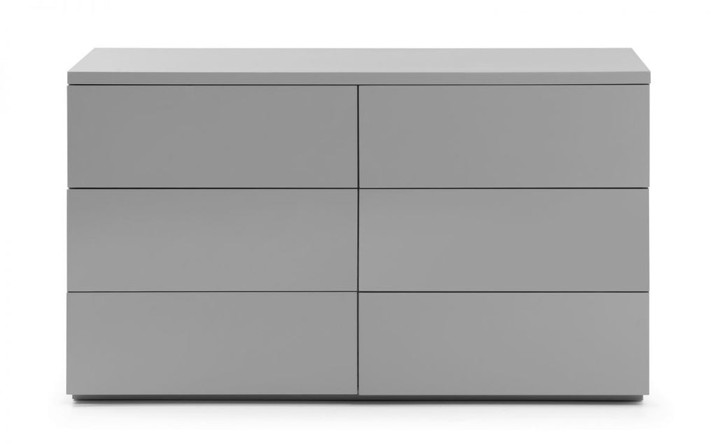 Montage Grey High Gloss 6 Drawer Chest