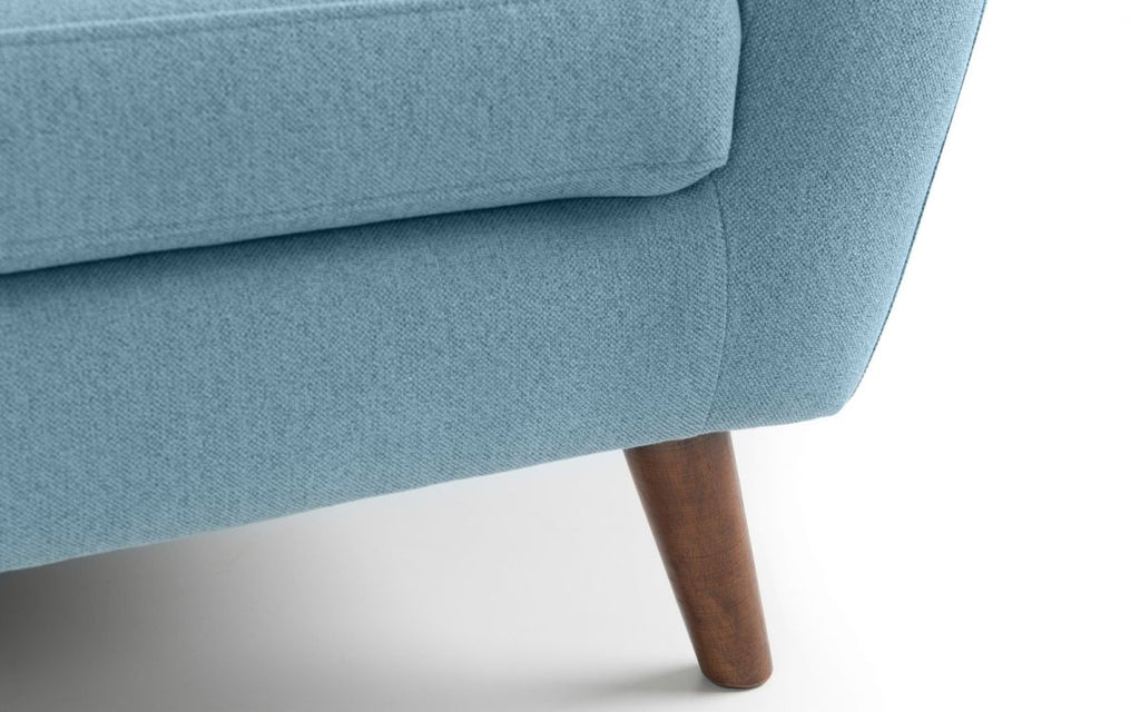Mona Blue Linen Sofa Bed