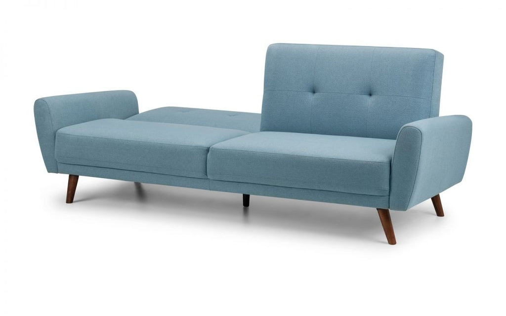Mona Blue Linen Sofa Bed