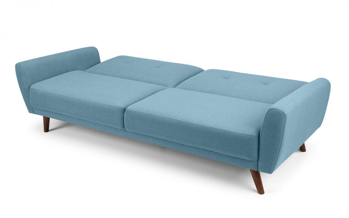 Mona Blue Linen Sofa Bed
