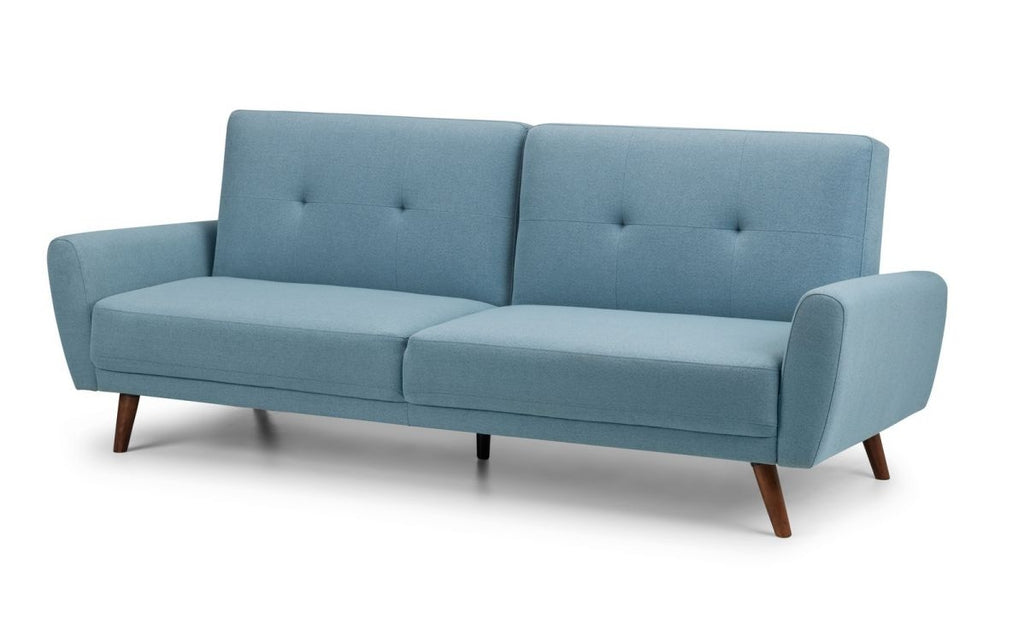Mona Blue Linen Sofa Bed