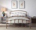 Bostin Antique Bronze Double Bed Frame