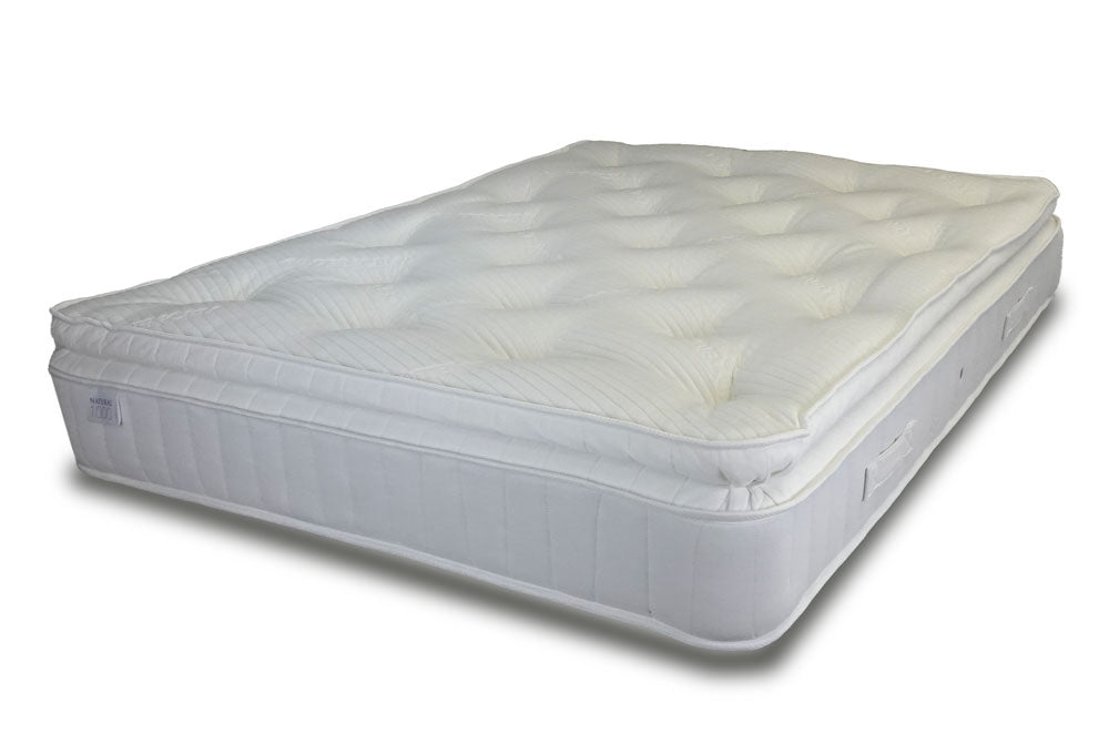 Natural Pillow Pocket 1000 Three Quarter Divan Bed