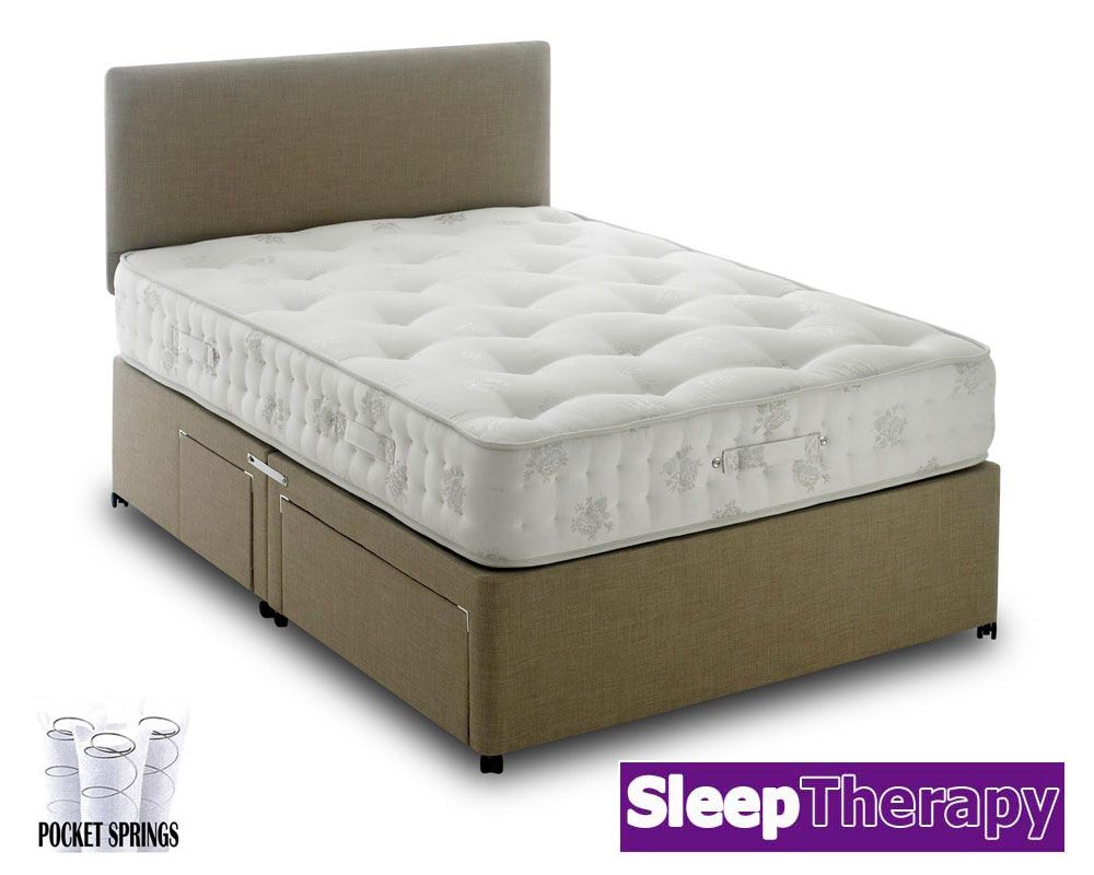 Natural Sleep 1400 Super Kingsize Divan Bed