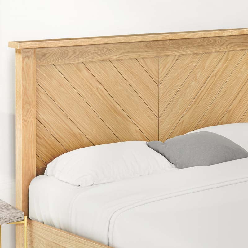 Kendle Oak Double Bed Frame