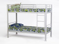 Super Strong Contract White Bunk Bed