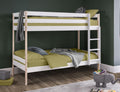 Super Nova White And Pine Bunk Bed