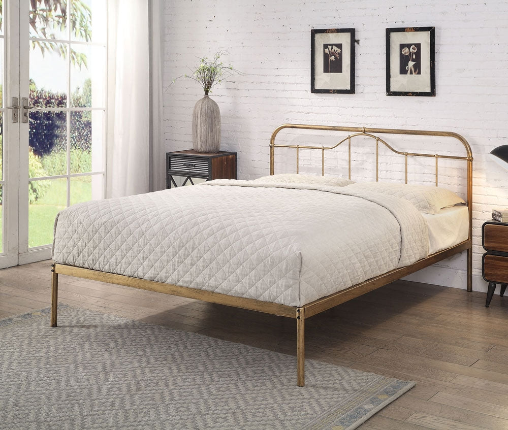 Holte Antique Bronze King Size Bed Frame