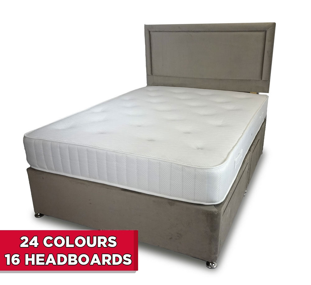 Kozee Ocean 1000 Pocket Sprung Double Divan Bed