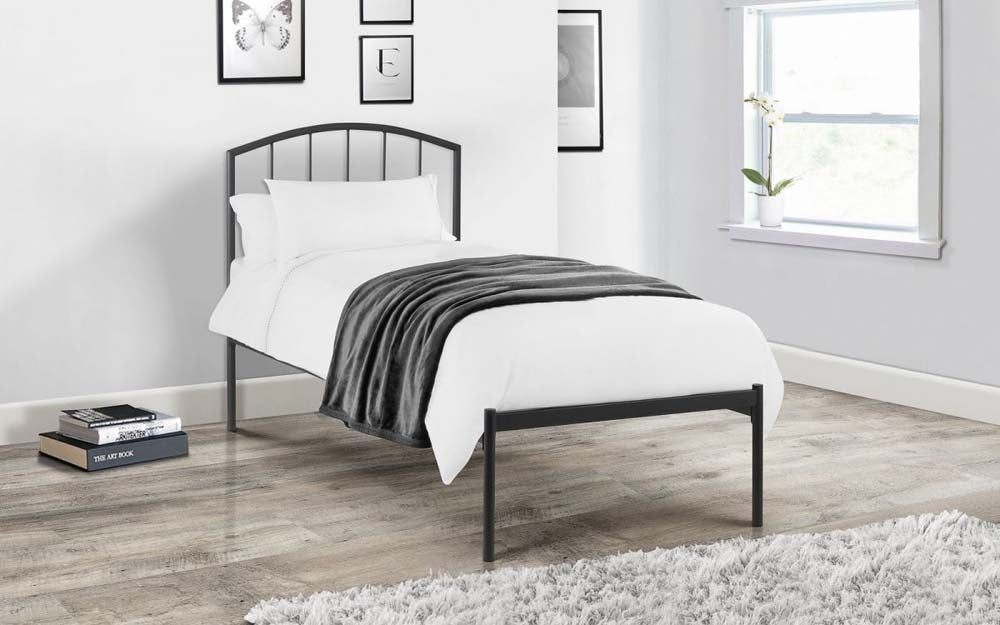 Onus Black Single Bed Frame