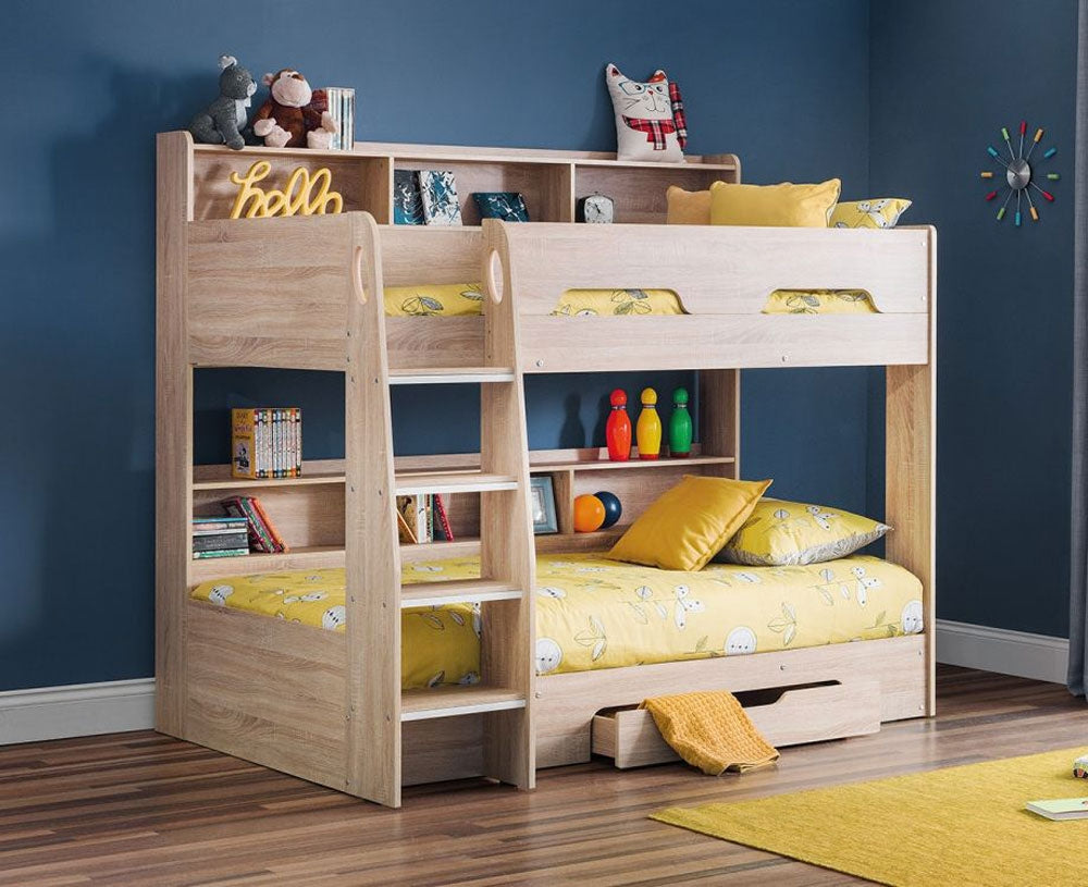 Orbit Light Oak Bunk Bed