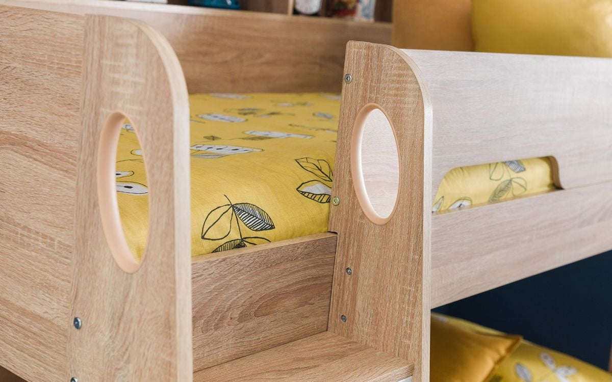 Orbit Light Oak Bunk Bed