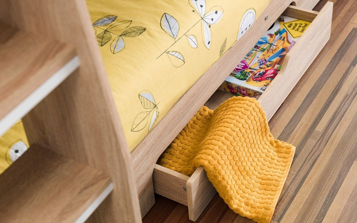 Orbit Light Oak Bunk Bed
