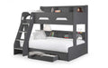 Orbit Anthracite Triple Bunk Bed