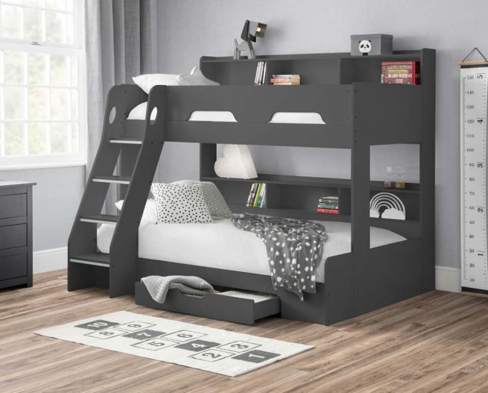 Orbit Anthracite Triple Bunk Bed