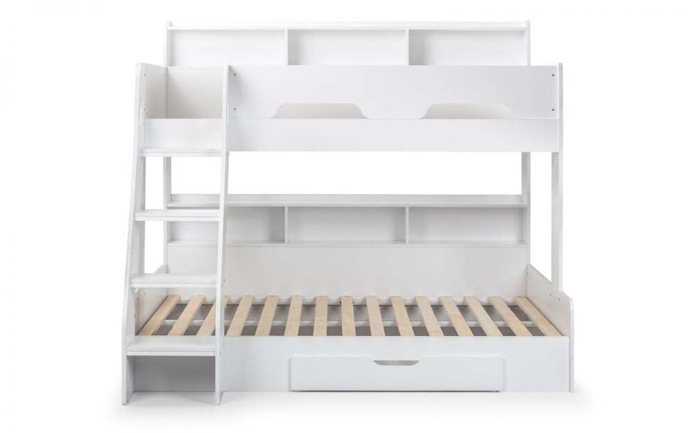Orbit White Triple Bunk Bed