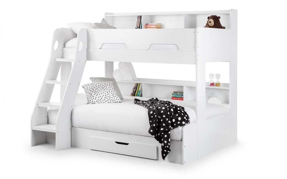 Orbit White Triple Bunk Bed