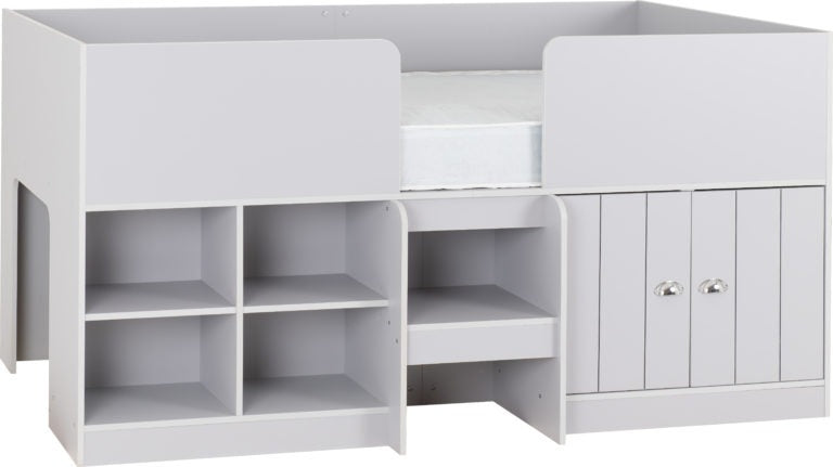 Orchid Light Grey Cabin Bed