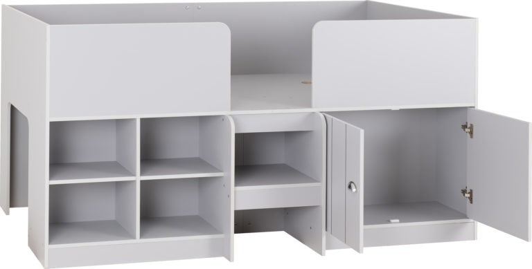Orchid Light Grey Cabin Bed