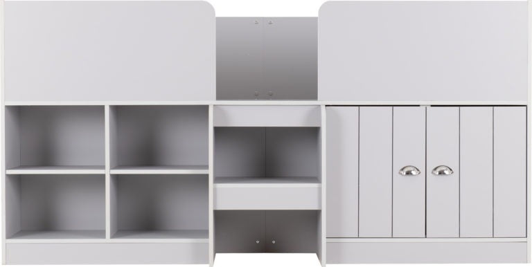 Orchid Light Grey Cabin Bed