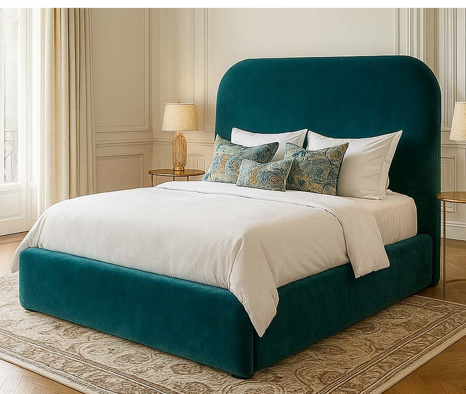 Rule The Room Rosso King Size Bed Frame