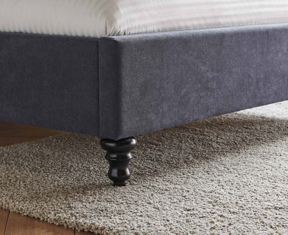 Rosemary Dark Grey Super King Size Bed Frame